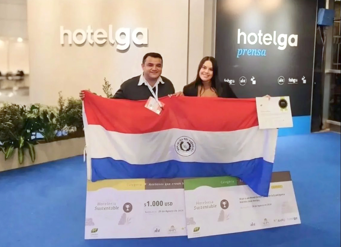 El Hotel Escuela Cerrito ganó el concurso internacional: “Hoteles más verdes 2024”