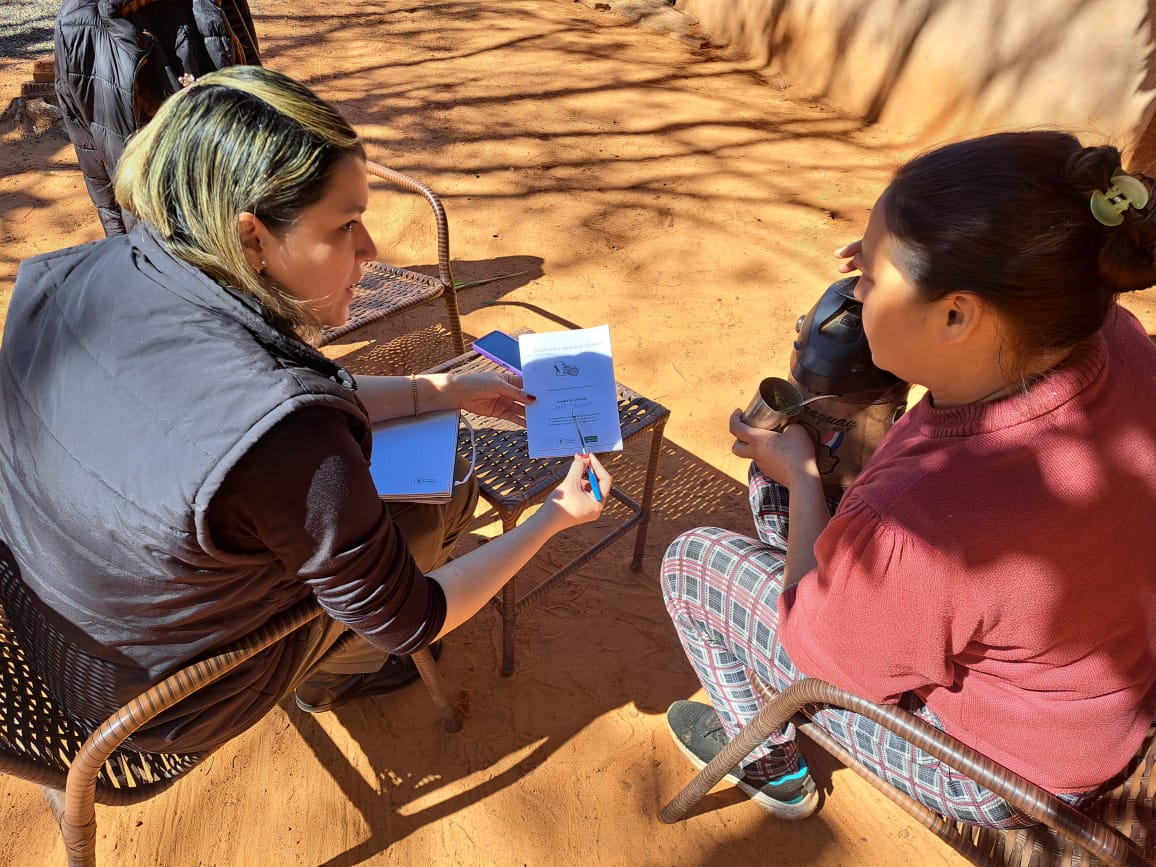 Capacitación en educación financiera en San Alfredo con el Semáforo de Eliminación de Pobreza